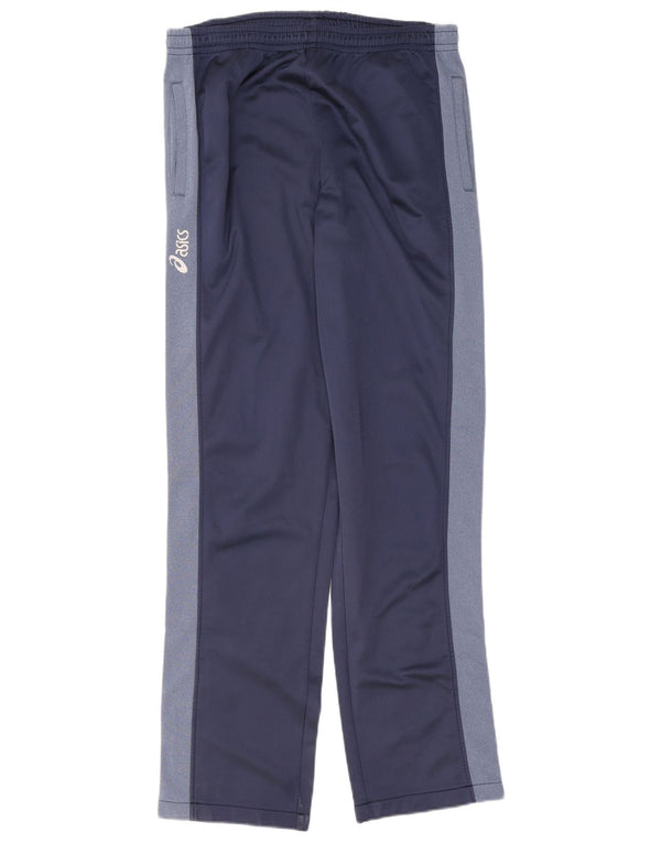 Asics Pantalon De Survêtement Homme Large Bleu Marine Colourblock
