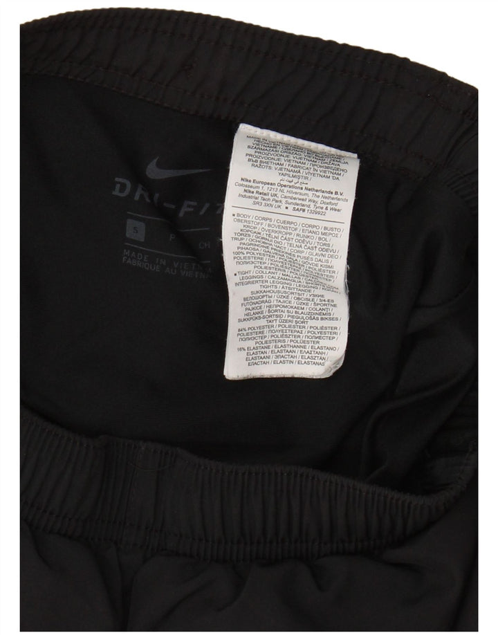 NIKE Short de sport Dri Fit pour hommes, petit, noir, polyester