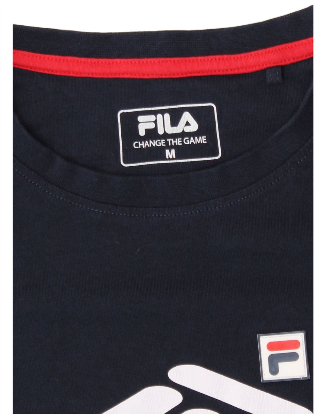 Fila T-Shirt Graphique Homme Bleu Marine Moyen