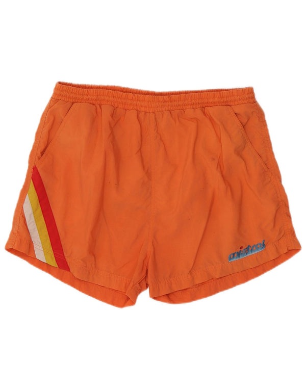 Mistral Mens Swimming Shorts Large  Orange Polyamide