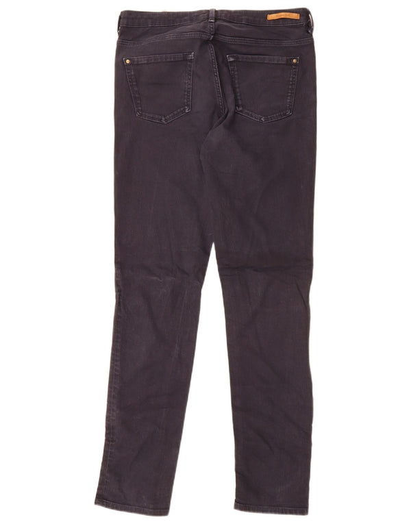 Massimo Dutti Jean slim pour femme EU 38 Small W28 L30 Bleu marine Coton