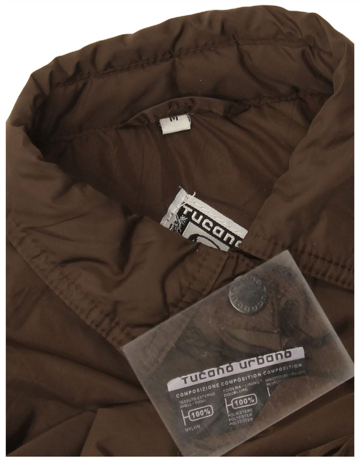 Tucano Urbano Veste utilitaire pour femme UK 14 Nylon marron moyen