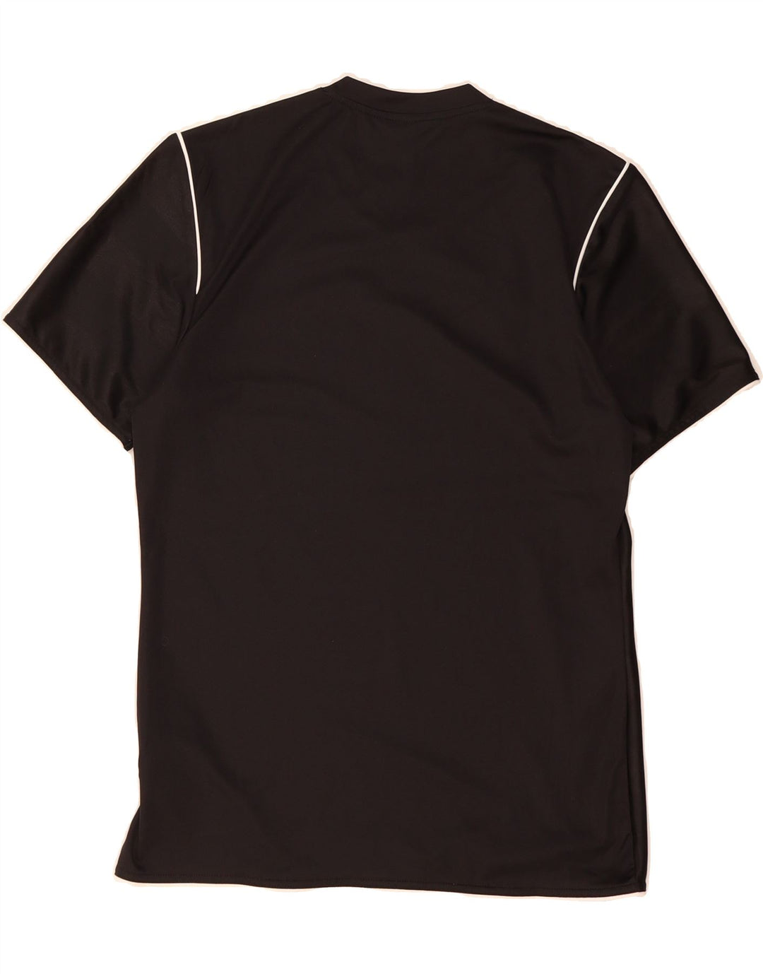 ADIDAS Mens Climalite T-Shirt Top Small Black Striped Polyester Vintage Adidas and Second-Hand Adidas from Messina Hembry 