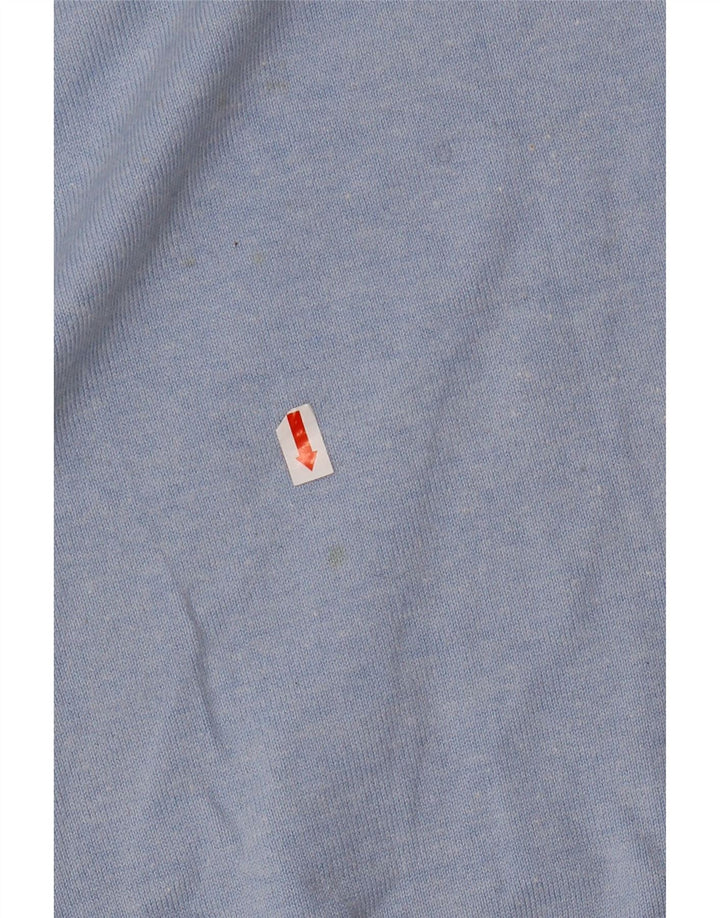JACK & JONES Pull Col V Homme Large Bleu Acrylique