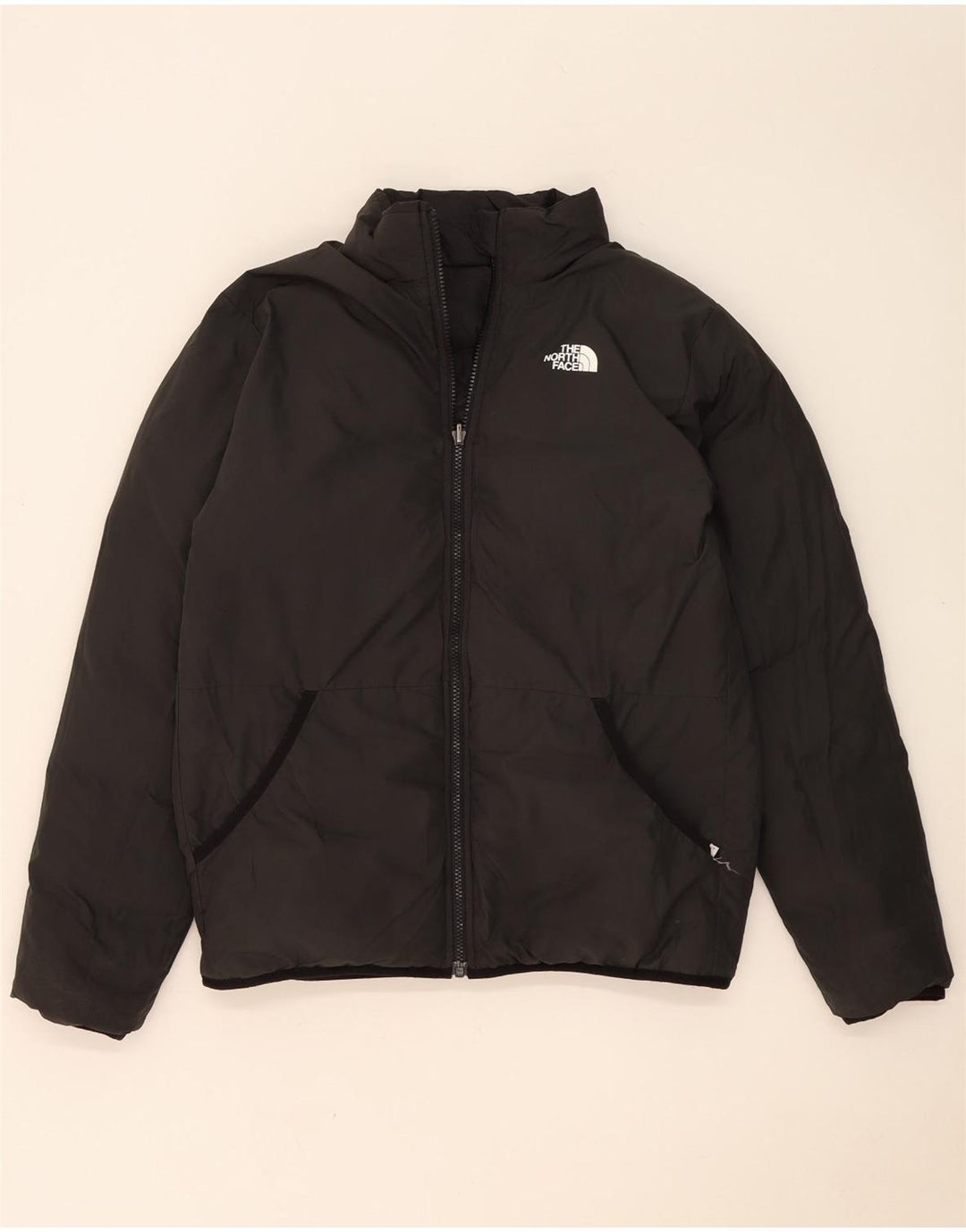 The North Face Veste matelassée réversible pour garçons 14-15 ans XL Noir Polyester