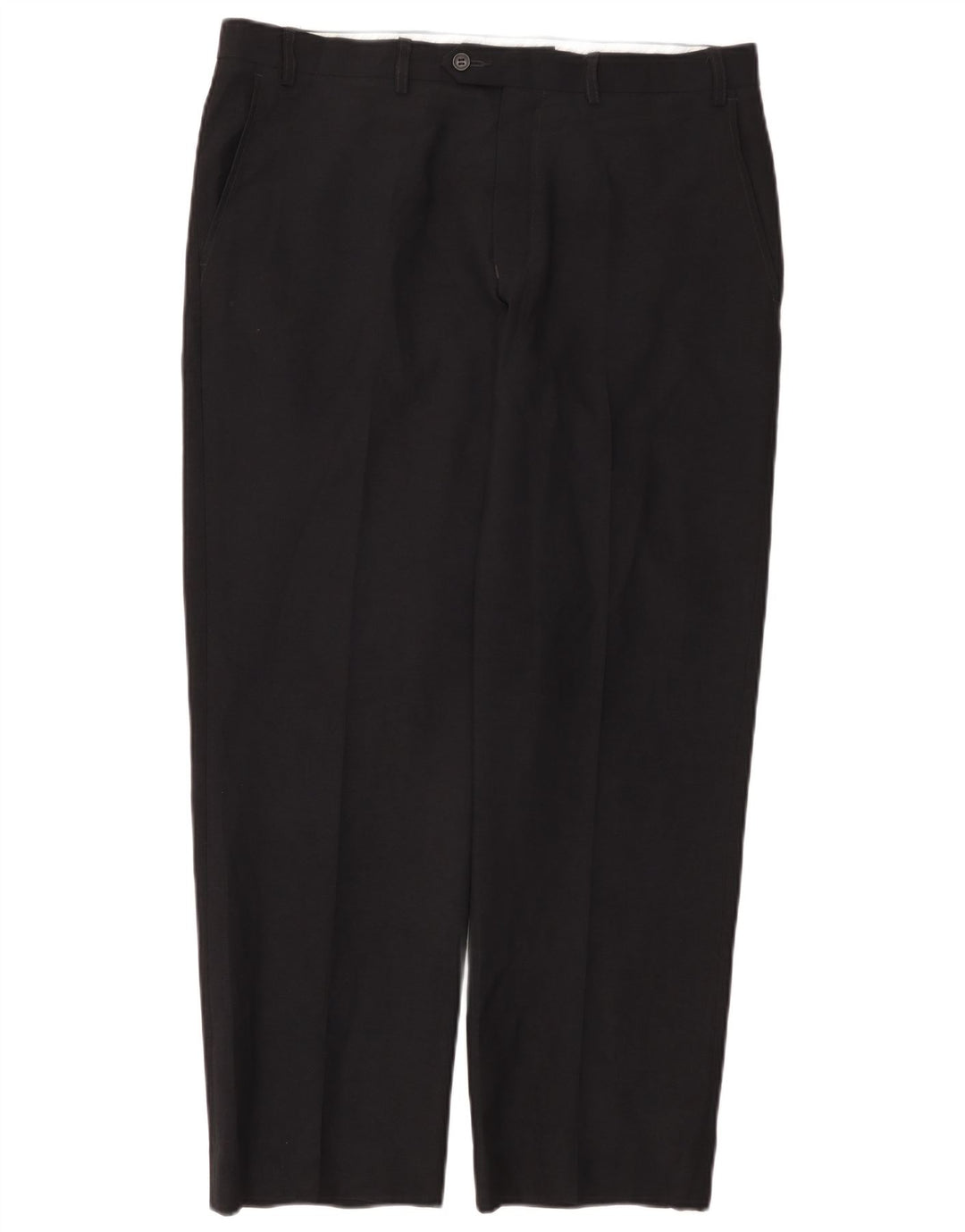 Marks & Spencer Pantalon de costume droit sur mesure pour homme W36 L29 Bleu marine