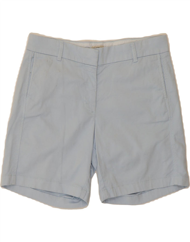 J. CREW Womens Chino Shorts US 8 Medium W30  Blue Cotton Vintage J. Crew and Second-Hand J. Crew from Messina Hembry 