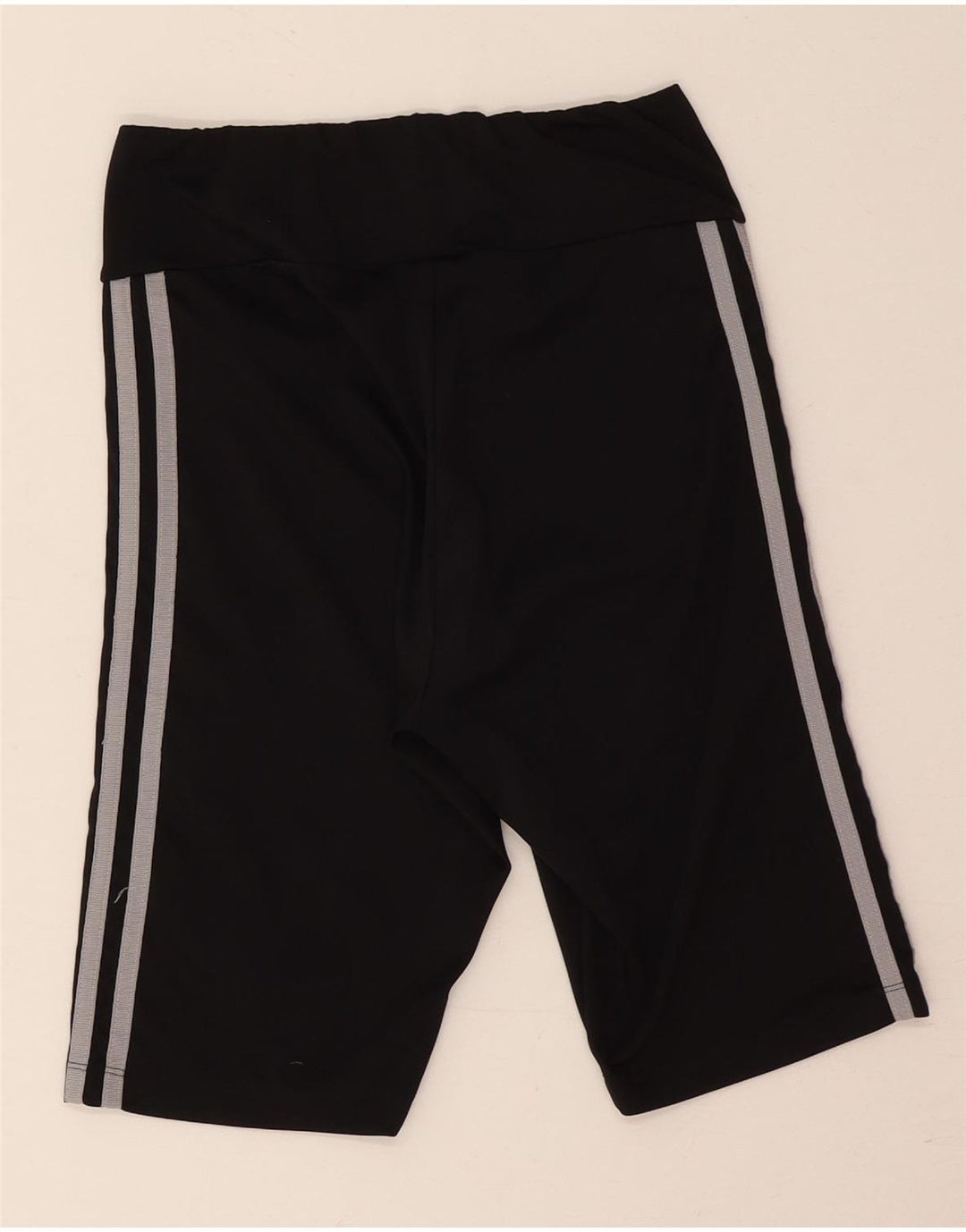 Adidas Short de sport pour femme UK 10 Petit Noir Polyester