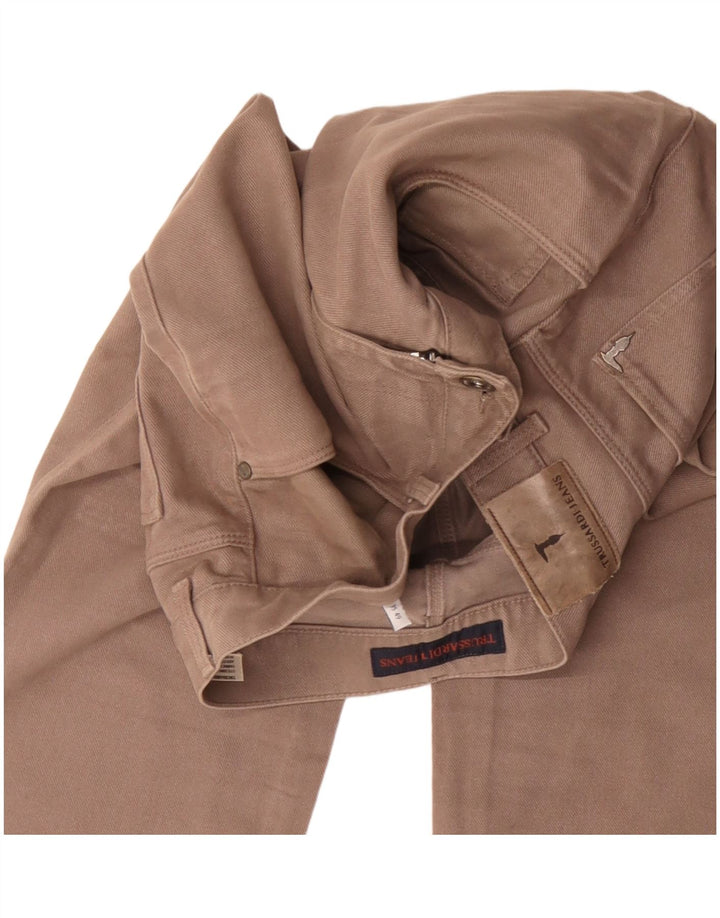 Trussardi Pantalon Casual Slim W35 L31 Beige Homme