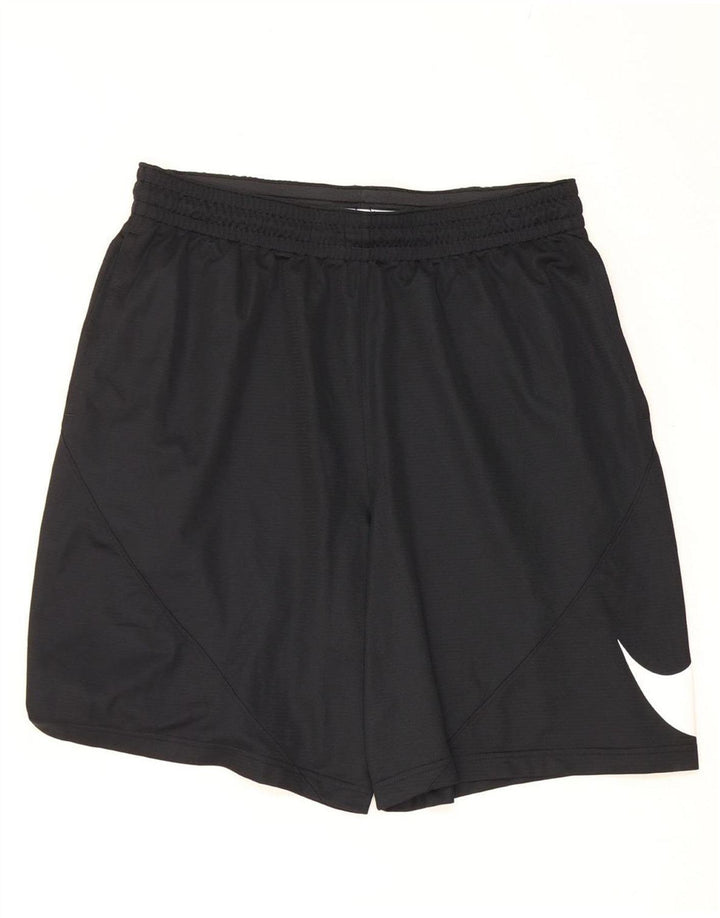Nike Short de sport Dri Fit Graphic pour homme 2XL Noir Polyester