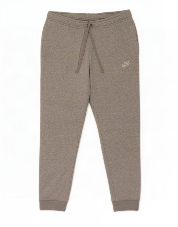Nike Pantalon de survêtement pour homme en coton moucheté gris moyen