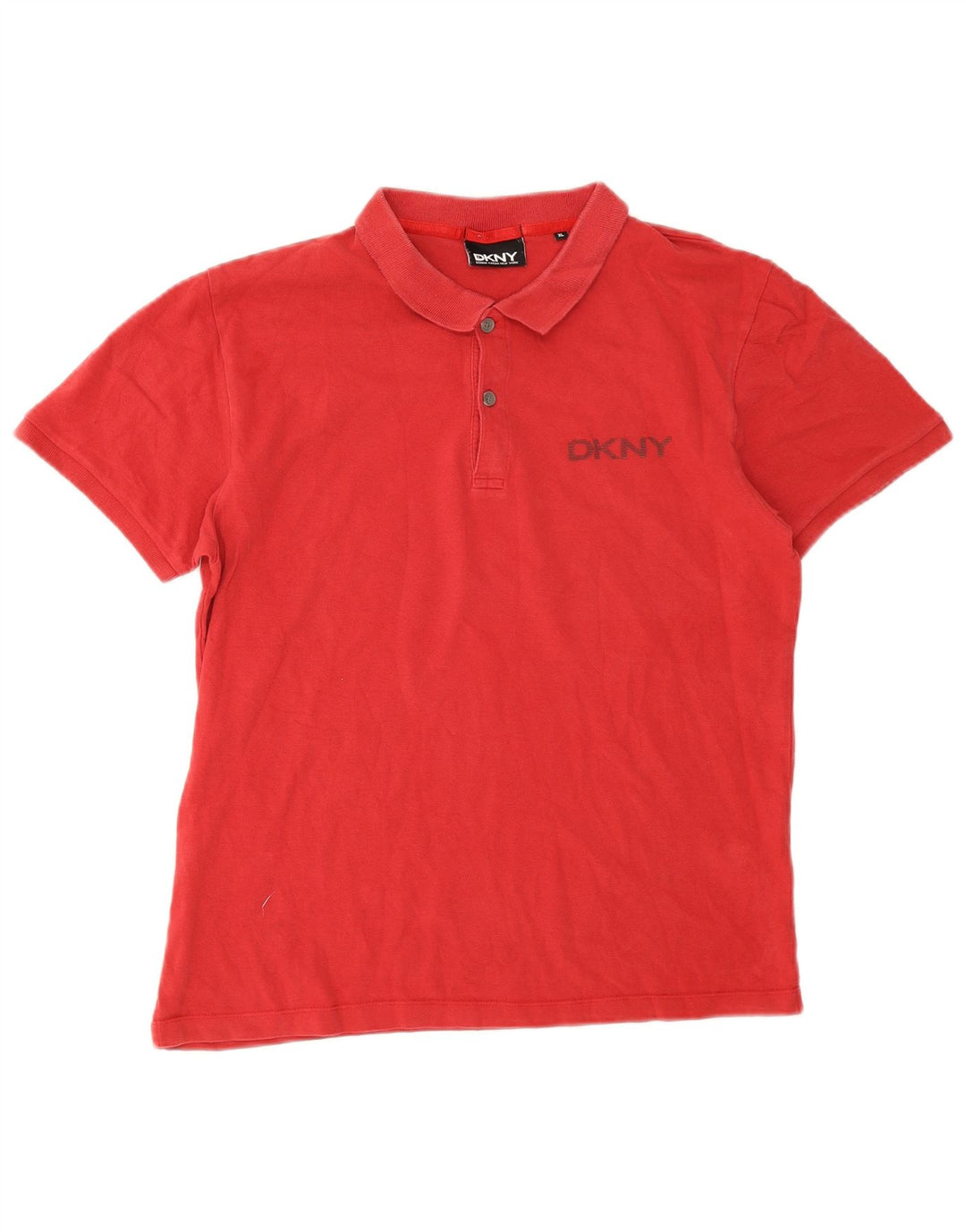 Dkny Polo Homme XL Rouge Coton