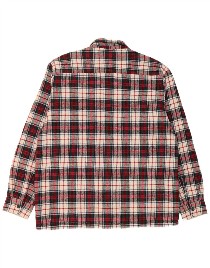 Piombo Homme Lumberjack Flanelle Chemise XL Multicolore Carreaux Coton