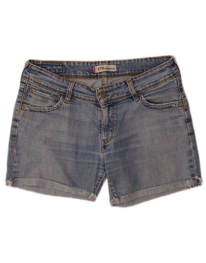 Levi's Short en Jean 570 Femme W32 Large Bleu Coton