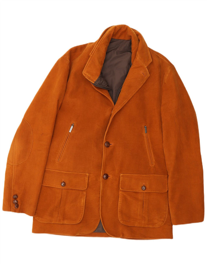 Mabrun Veste Utilitaire Homme IT 48 Coton Marron Moyen