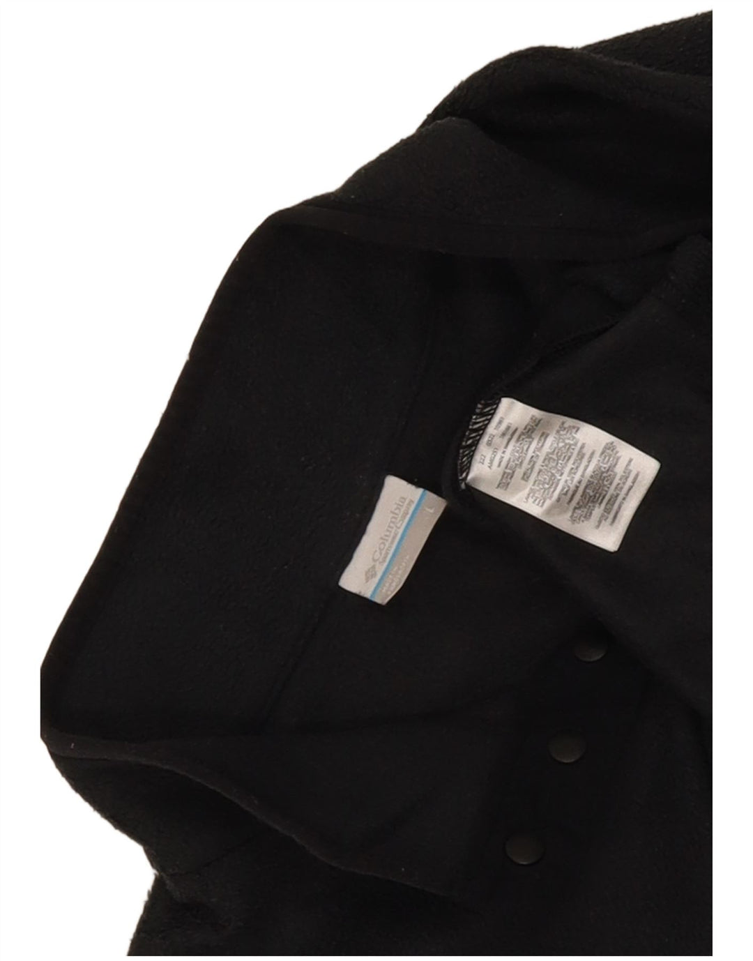 Columbia Pull polaire à col boutonné pour homme Taille L Gris Polyester
