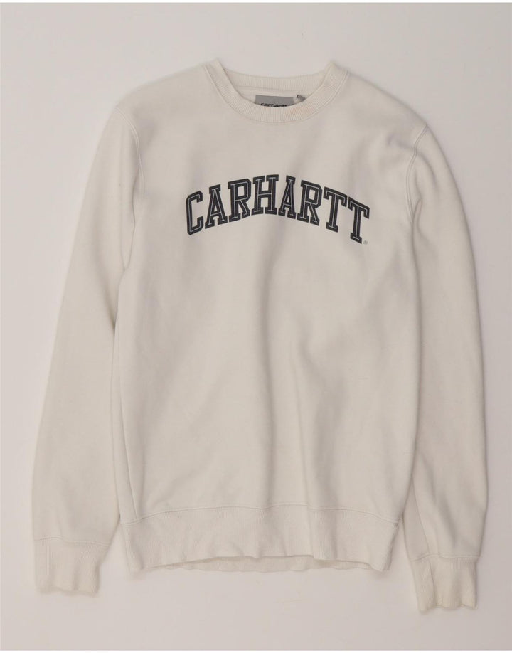 CARHARTT Sweat-shirt graphique pour homme XS en coton blanc