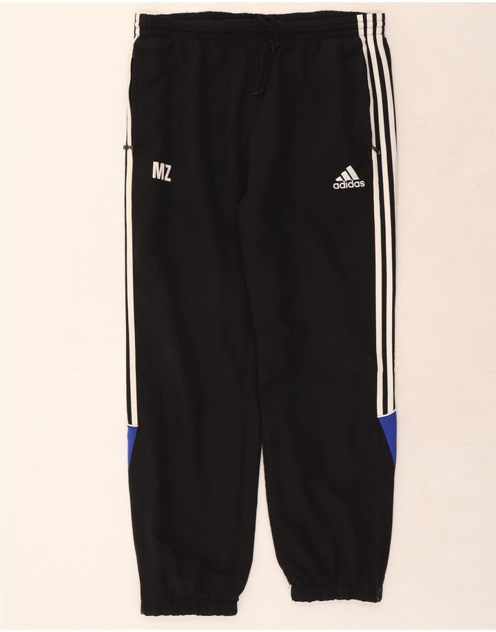 Adidas Pantalon de survêtement pour homme UK 40/42 Medium Noir Polyester
