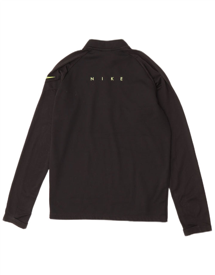 Haut de survêtement Nike Dri Fit Graphic pour garçon 12-13 ans, grand noir