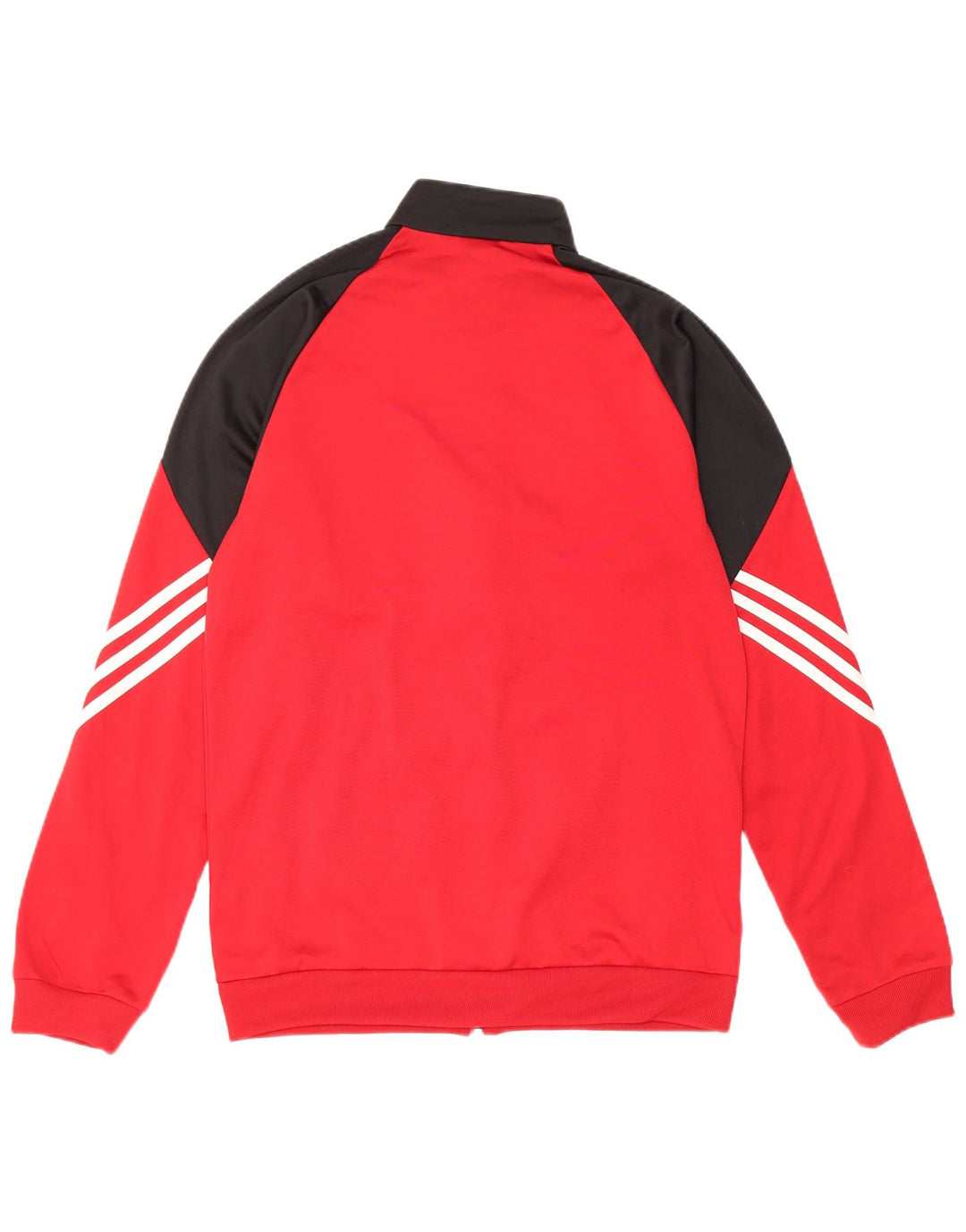 Adidas Veste de survêtement pour homme Petit Rouge Colorblock Polyester