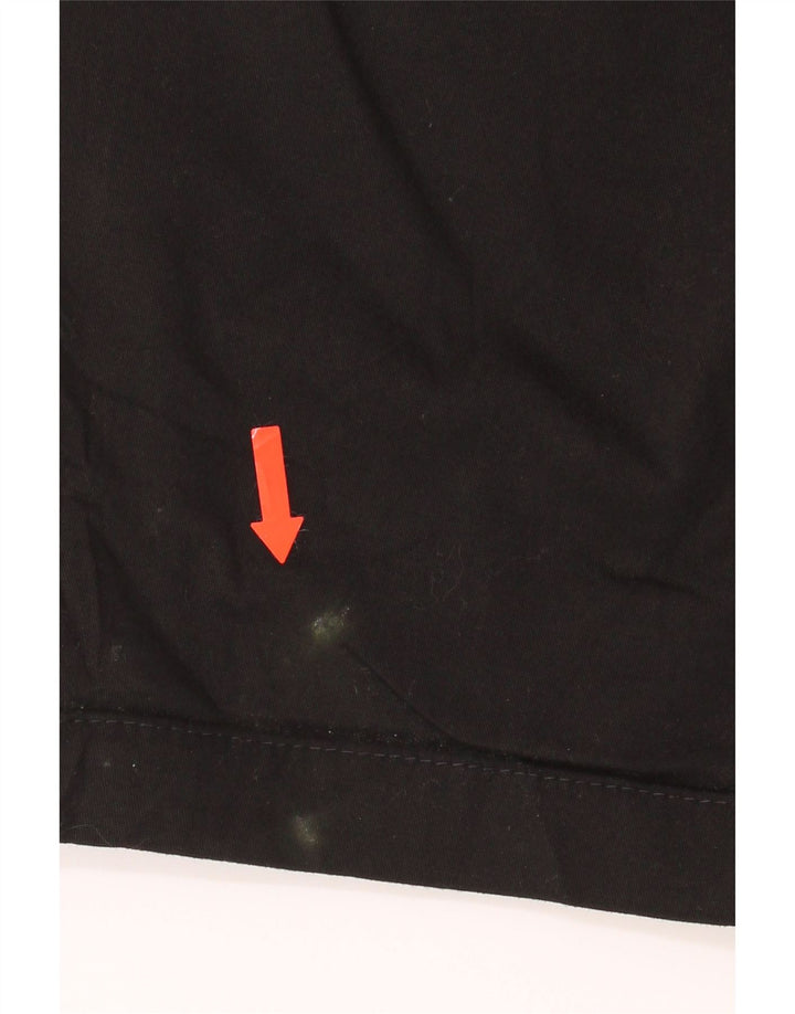 LEE Womens Natural Fit Straight Capri Trousers US 8 Medium W32  Black Vintage Lee and Second-Hand Lee from Messina Hembry 