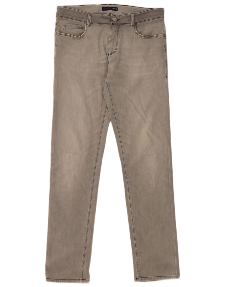 Trussardi Jean Slim W31 L33 Gris Coton Homme