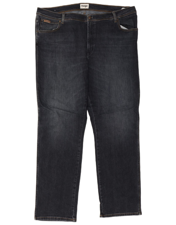 Wrangler Jean Droit Texas Homme W46 L34 Bleu Coton