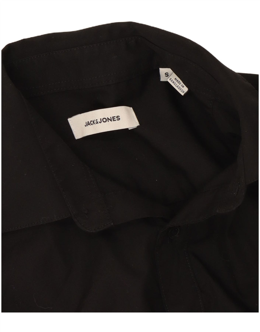 Jack & Jones Chemise Homme Small Noir Coton