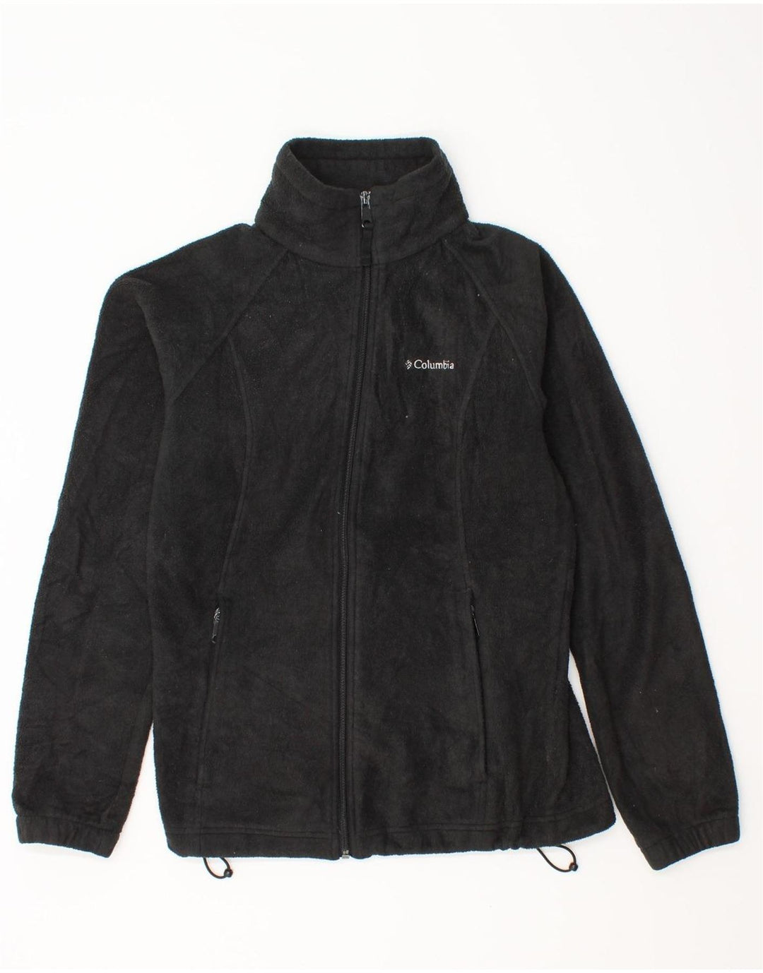 COLUMBIA Veste polaire pour femme UK 10 Small Noir Polyester