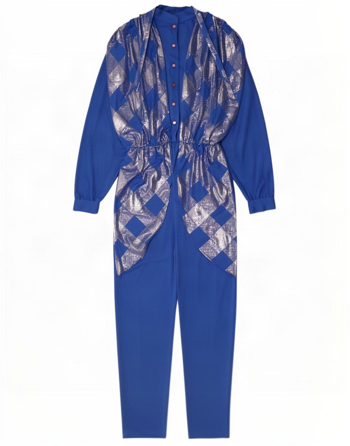 Anna Lugli Combinaison Femme IT 42 Bleu Moyen Géométrique Polyester