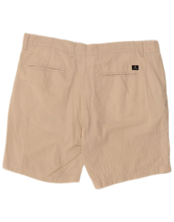 Jack & Jones Short Chino Coupe Regular Homme Large W36 Coton Beige