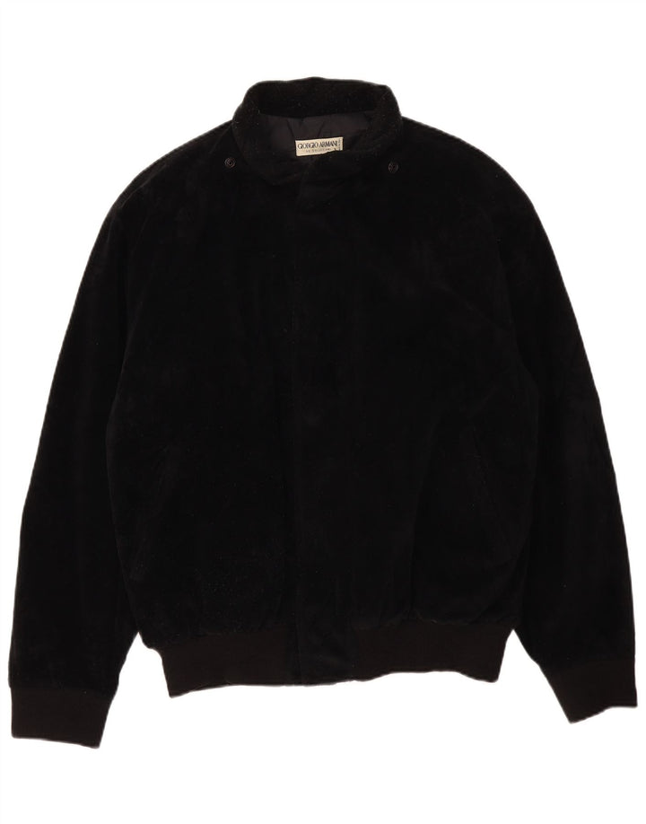 Giorgio Armani Veste Bomber Homme IT 52 Grand Noir