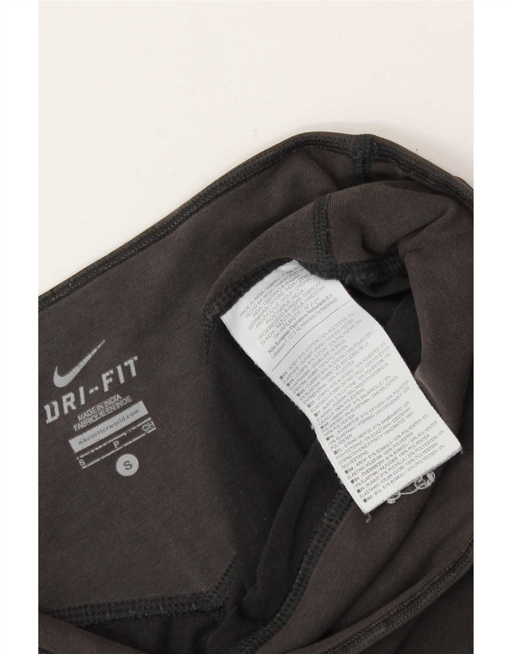 Nike Legging Dri Fit pour femme UK 10 Petit coton noir
