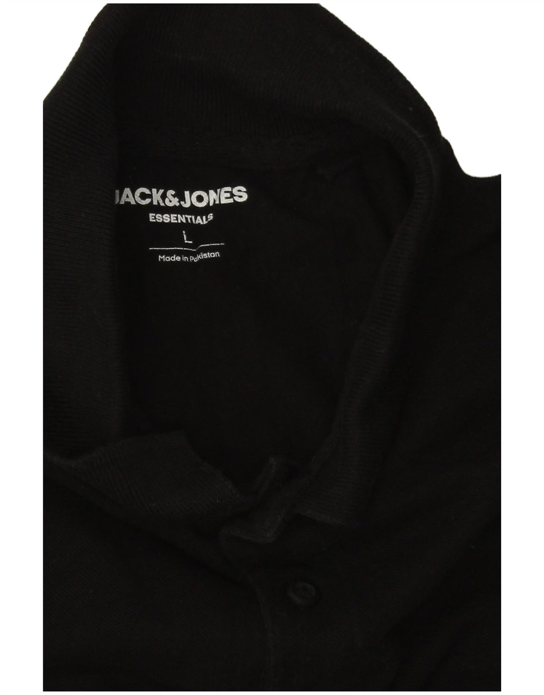 Jack & Jones Polo Homme Grand Noir Coton