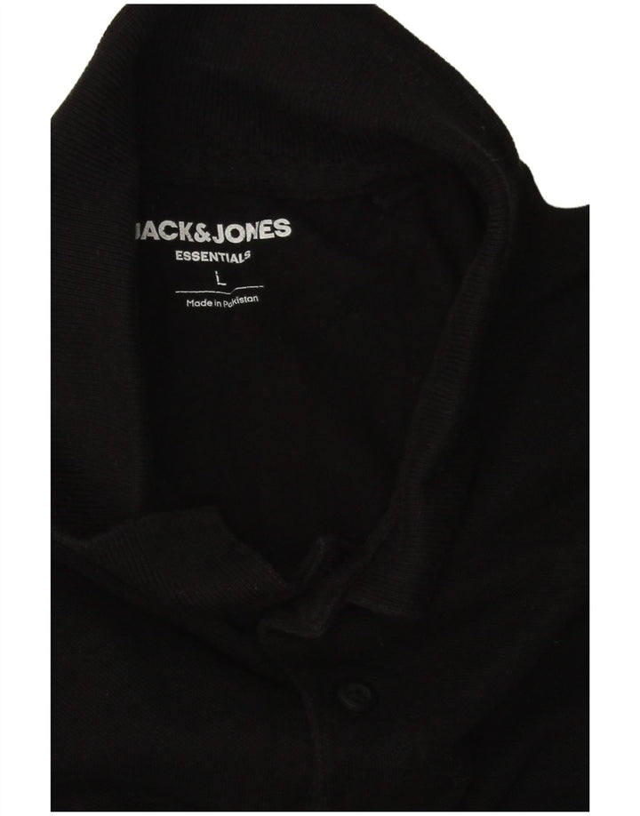 Jack & Jones Polo Homme Grand Noir Coton