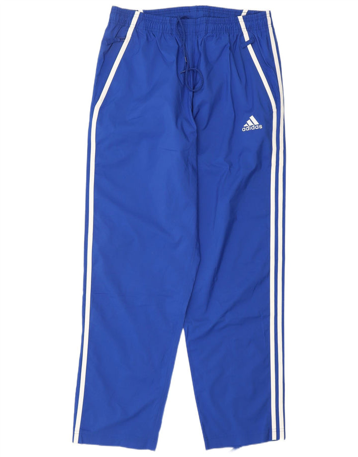 Adidas Pantalon de survêtement pour homme UK 42/44 Large Bleu Polyester