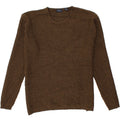 IZOD Mens Crew Neck Jumper Sweater Large Brown Acrylic Vintage Izod and Second-Hand Izod from Messina Hembry 