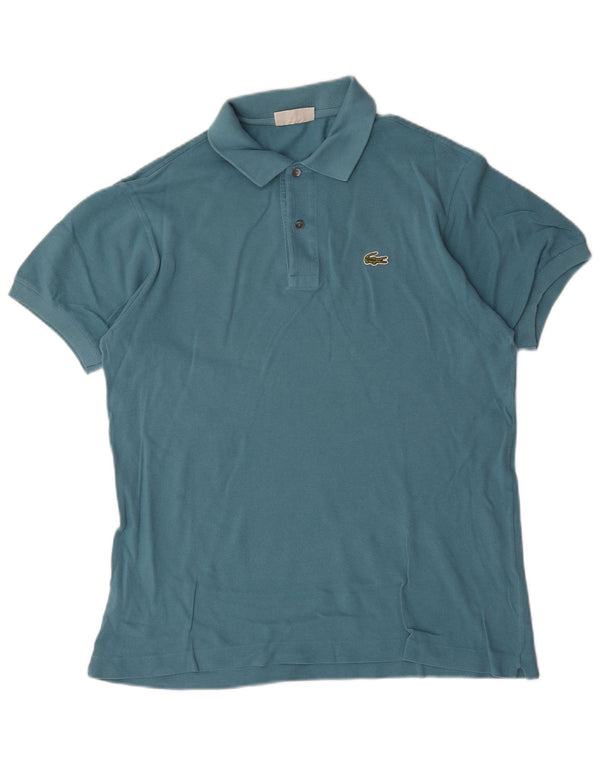 Lacoste Polo Homme Taille 4 Coton Bleu Moyen