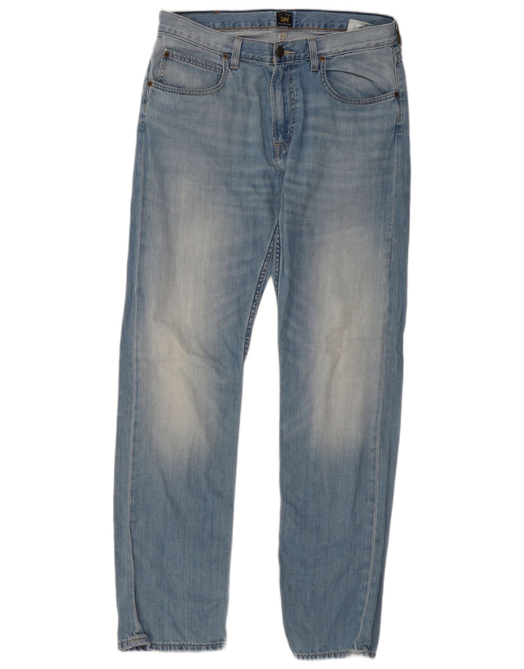 Lee Jean Droit Blake Homme W34 L34 Bleu Coton