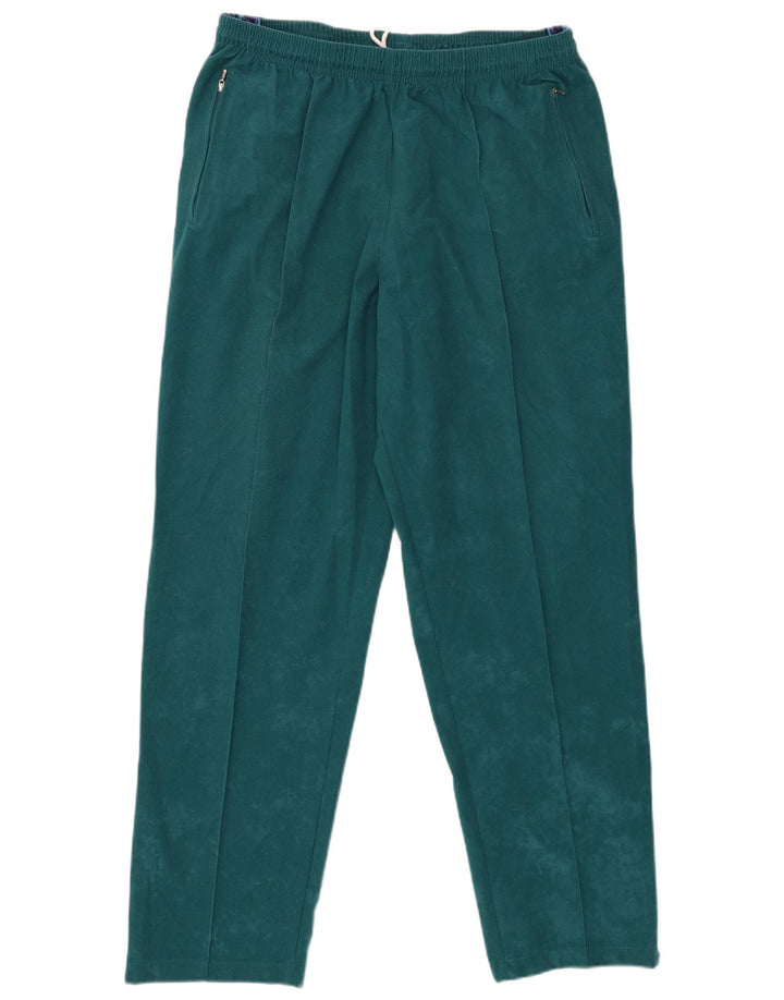 ASICS Pantalon de Survêtement Graphique Homme Large Vert Polyester