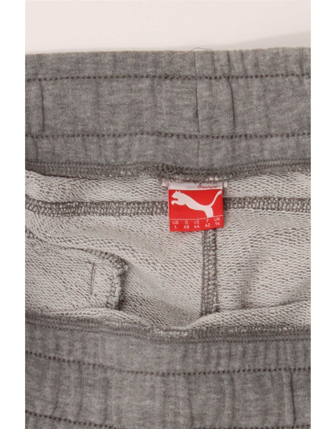 Puma Short de sport pour femme UK 14 Large W32 Gris