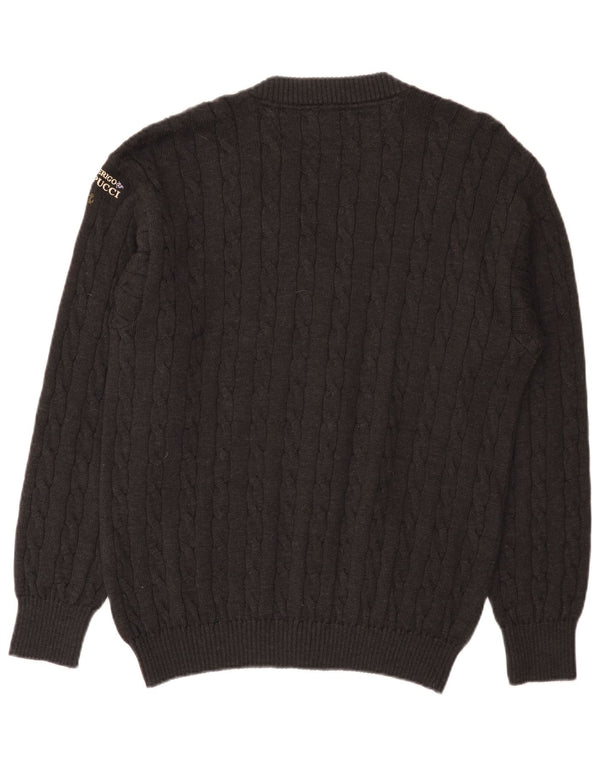 Amerigo Vespucci Cardigan Homme Pull XL Gris Laine Vierge