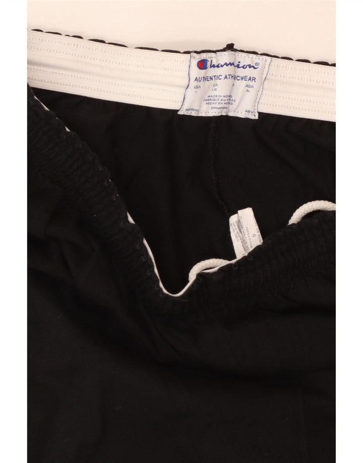 CHAMPION Short de Sport Homme Grand Noir Coton