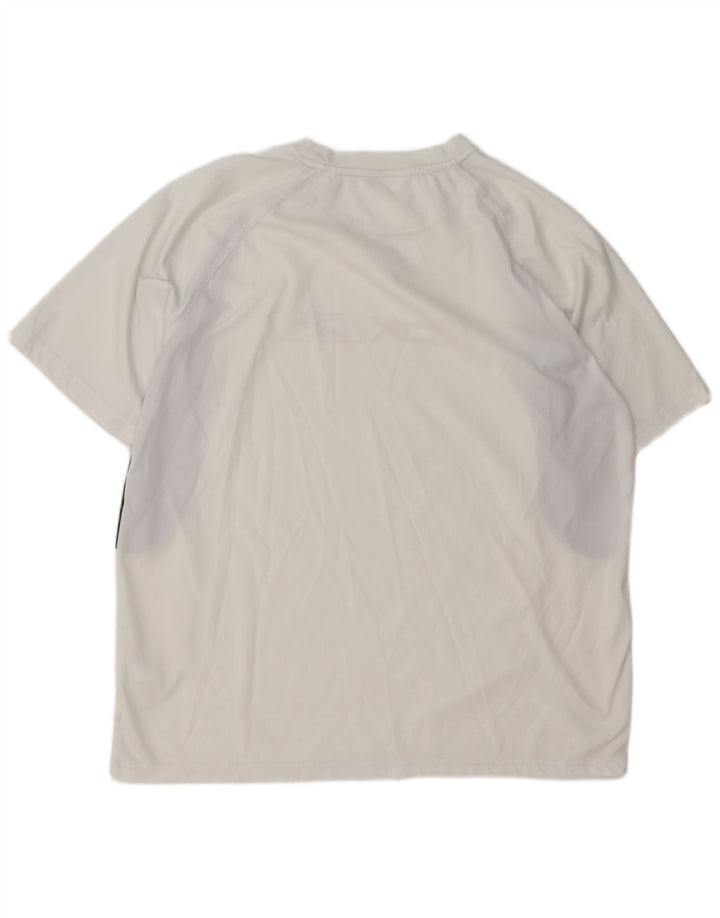 REEBOK T-Shirt Graphique Homme XL Blanc Colorblock