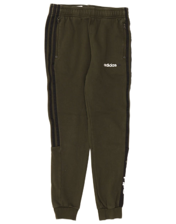 Adidas Pantalon de Survêtement Garçon Joggers 11-12 ans Vert Colourblock