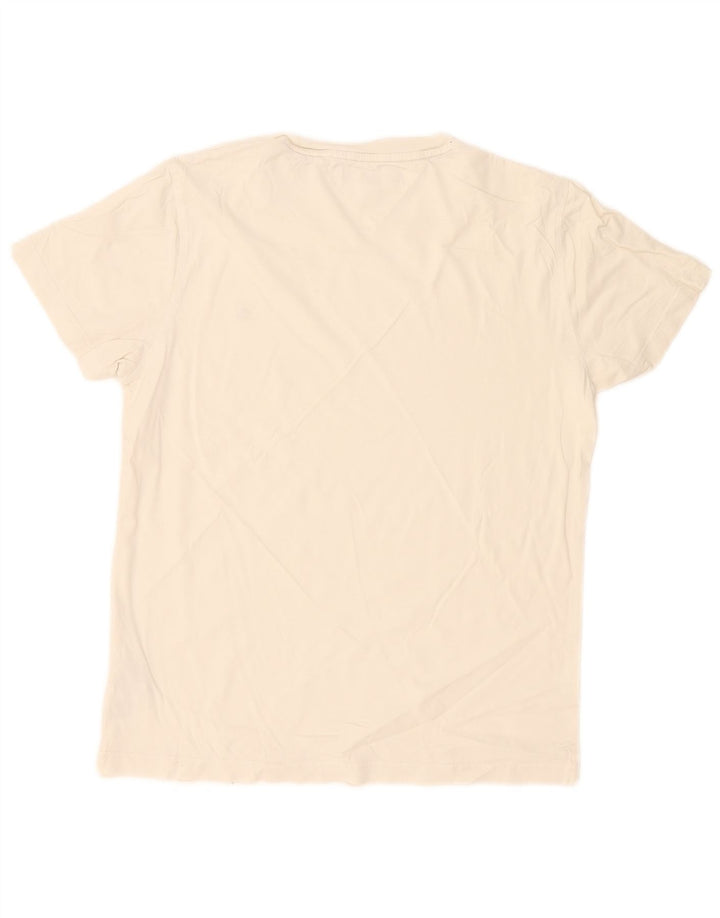Tommy Hilfiger T-Shirt Homme Blanc Moyen Coton