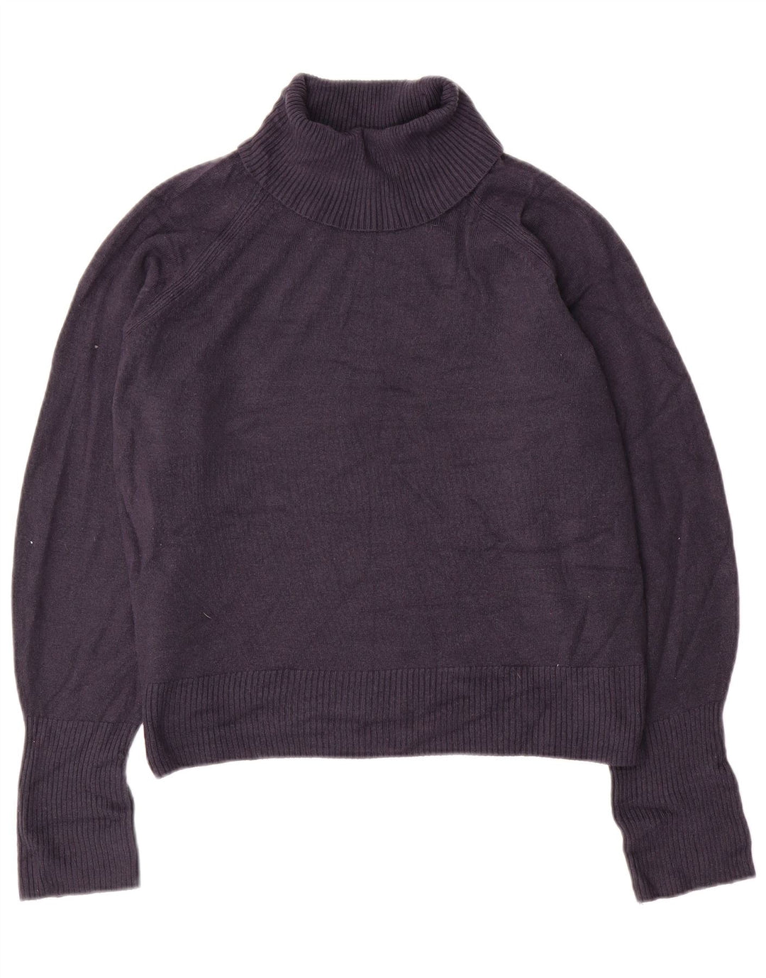 Marks & Spencer Pull col roulé pour femme UK 16 Large Bleu marine