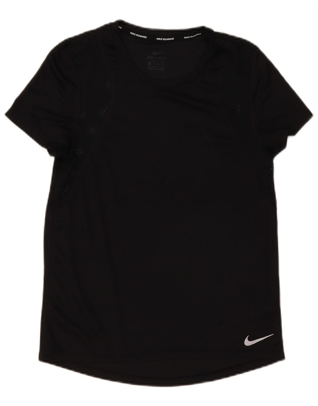 Nike Hommes Dri Fit T-Shirt Haut XS Noir Polyester