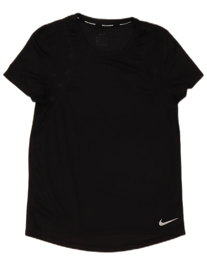 Nike Hommes Dri Fit T-Shirt Haut XS Noir Polyester