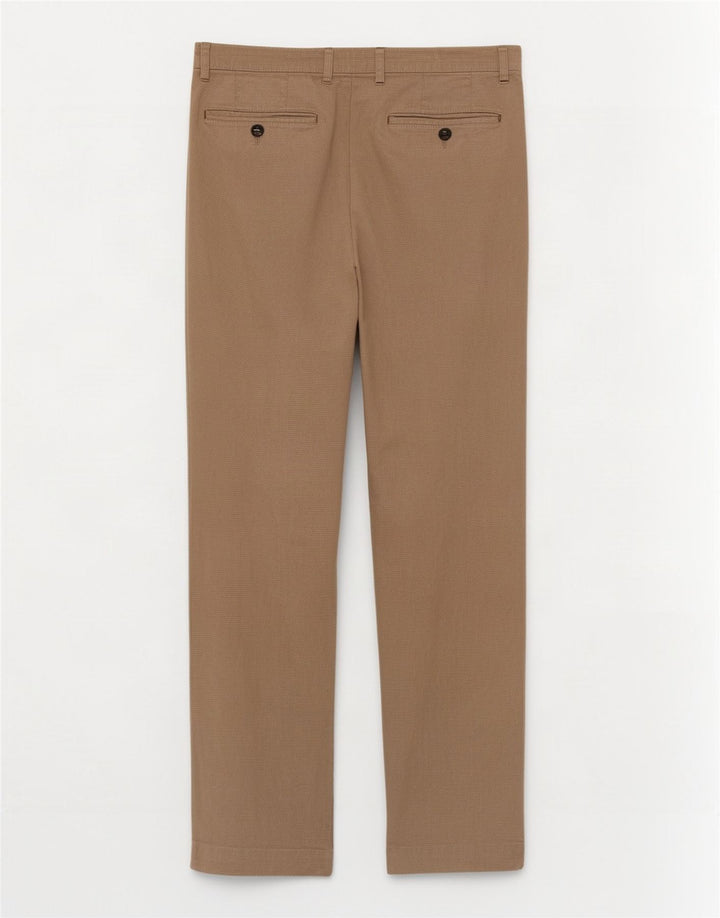 Ted Baker Pantalon de Costume Droit Homme W34 L32 Coton Beige